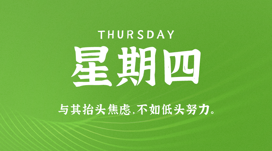 6月8日，星期三，在这里每天60秒读懂世界！